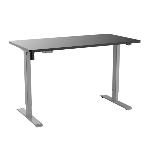 Techni Mobili Adjustable Sit to Stand Desk, Black RTA-3930SU-BK