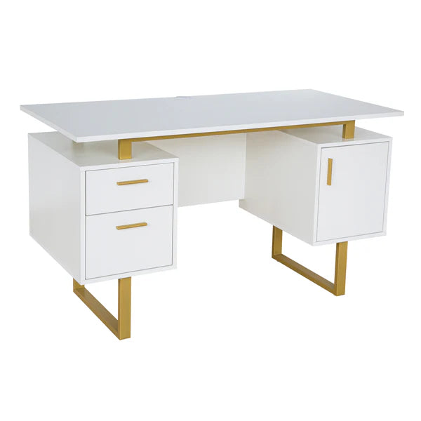 Techni Mobili Modern Office Desk with Storage