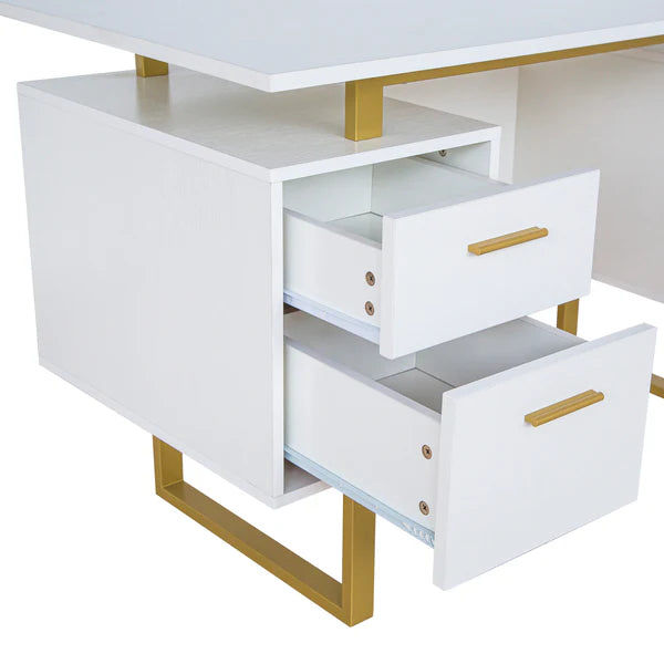Techni Mobili Modern Office Desk with Storage