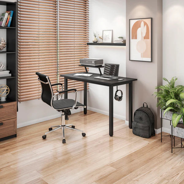 Techni Mobili Industrial Writing Desk, Black RTA-7312D-BK