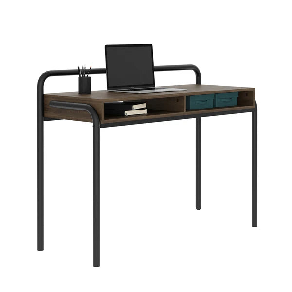 Techni Mobili Modern Classic Writing Desk, Walnut RTA-984D-WAL