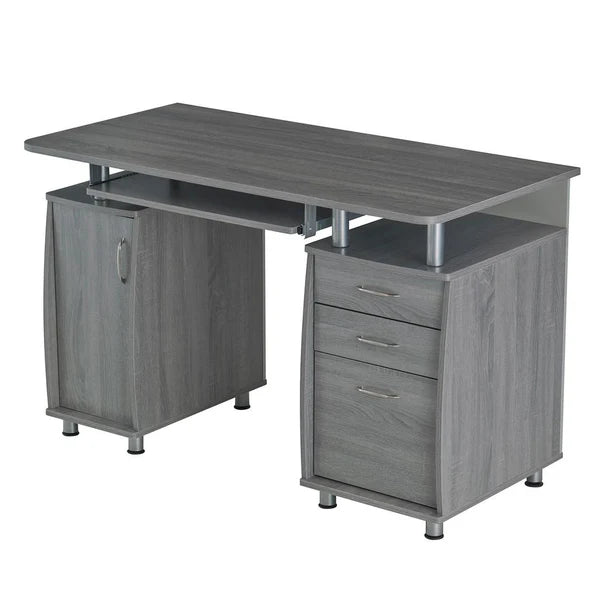 Techni Mobili Complete Workstation Computer Desk with Storage
