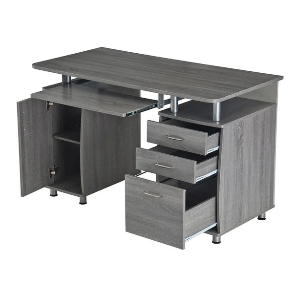 Techni Mobili Complete Workstation Computer Desk with Storage