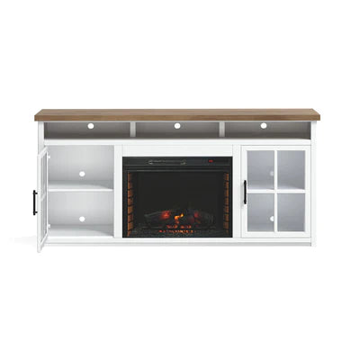 Legends Home Hampton 74" Fireplace Console HT5110.BJW
