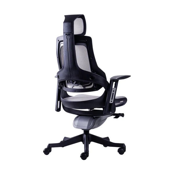 Techni Mobili LUX Ergonomic Executive Chair, Grey RTA-1818C-GRY