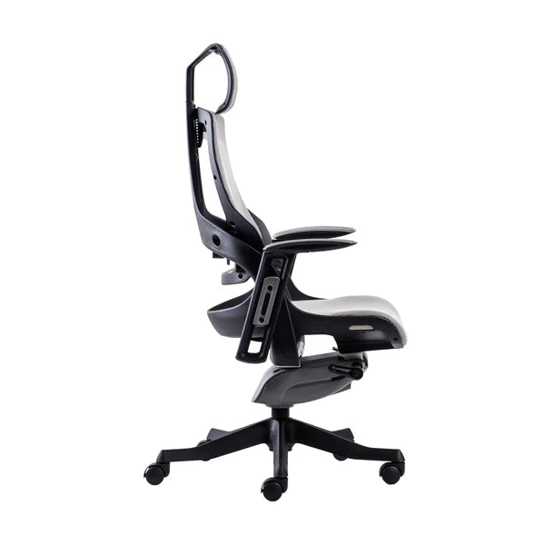 Techni Mobili LUX Ergonomic Executive Chair, Grey RTA-1818C-GRY