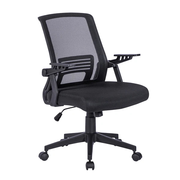 Techni Mobili Ergonomic Office Mesh Chair, Black RTA-3245C-BK