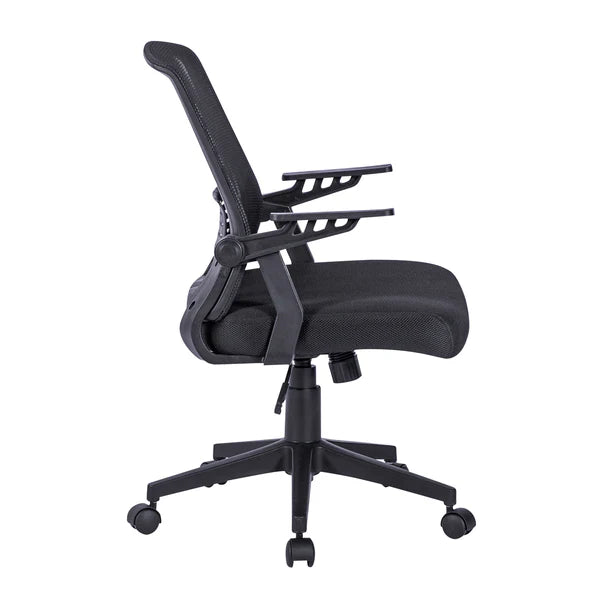 Techni Mobili Ergonomic Office Mesh Chair, Black RTA-3245C-BK