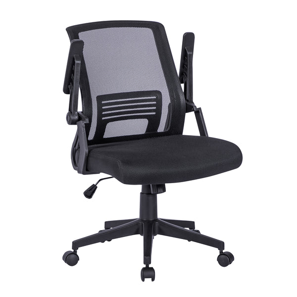 Techni Mobili Ergonomic Office Mesh Chair, Black RTA-3245C-BK