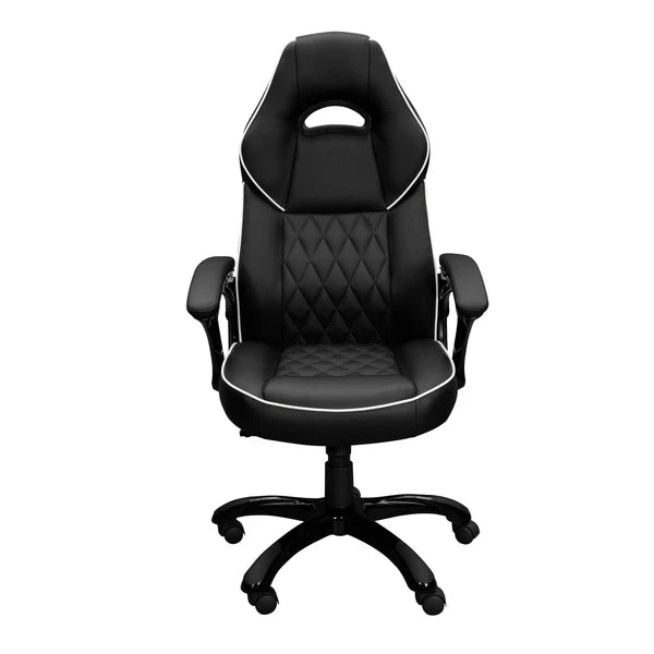 Techni Mobili High Back Executive Sport Race Office Chair, Black RTA-3528-BK