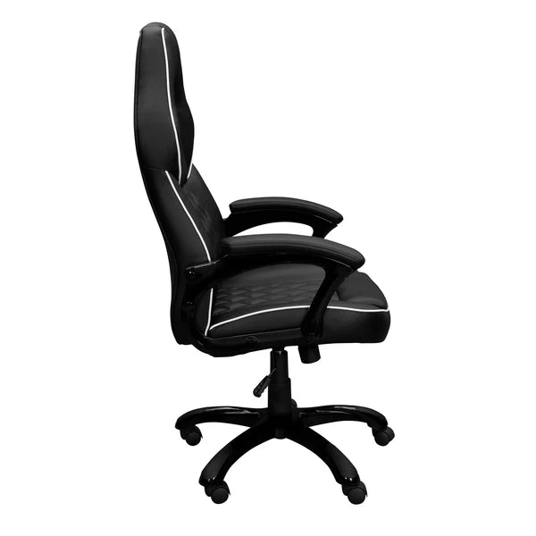 Techni Mobili High Back Executive Sport Race Office Chair, Black RTA-3528-BK